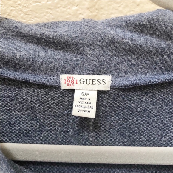 2/$10 Guess cowl neck poncho sweater - Picture 4 of 5